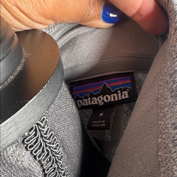 Patagonia Heather Gray Pullover 1/4 zipper - Picture 5 of 5